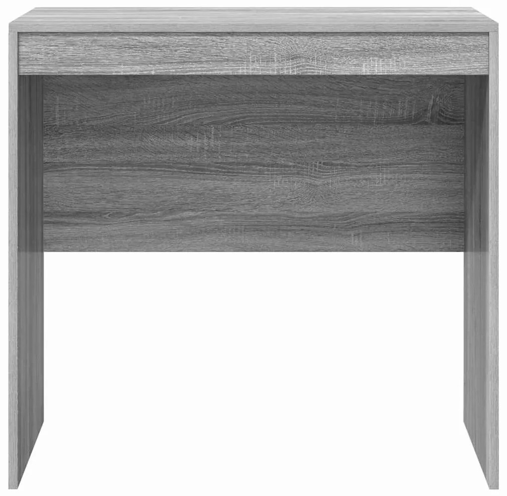 vidaXL Γραφείο Γκρι sonoma 80 x 50 x 76 εκ. Επεξεργασμένο ξύλο
