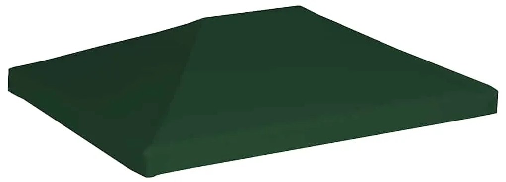 vidaXL Κάλυμμα για Κιόσκι Πράσινο 4 x 3 μ. 310 γρ./μ²