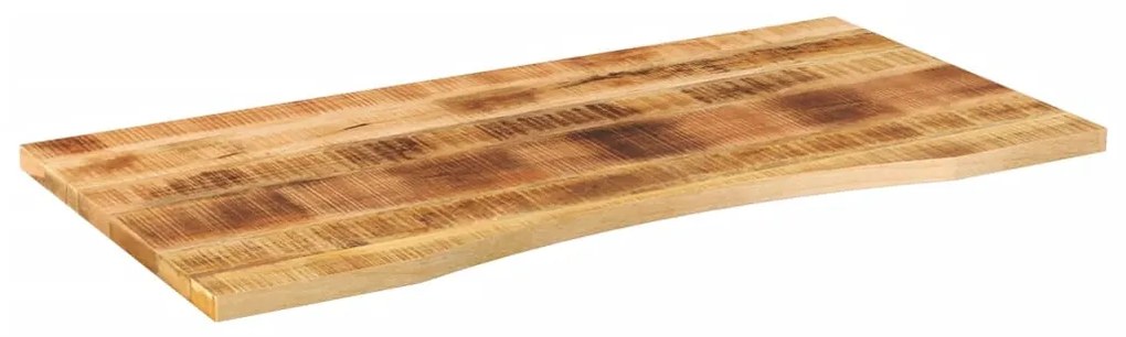 vidaXL Επιφάνεια Γραφείου Καμπύλη 140x60x2,5 εκ Μασίφ Ακατ. Μάνγκο