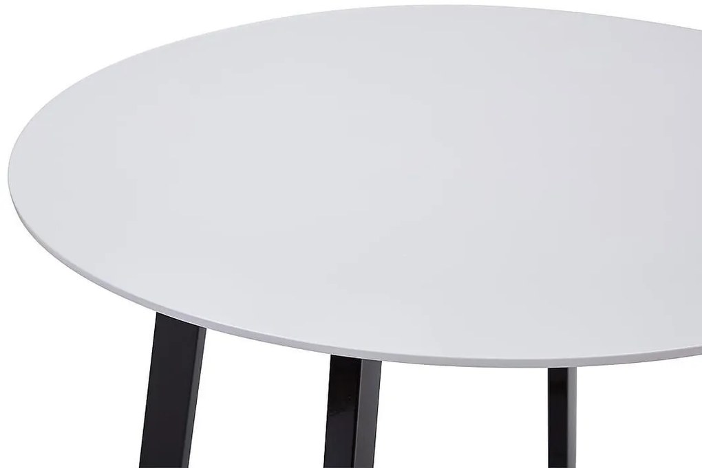Τραπέζι Riverton 488, Μαύρο, 76cm, Ινοσανίδες μέσης πυκνότητας, Μέταλλο | Epipla1.gr