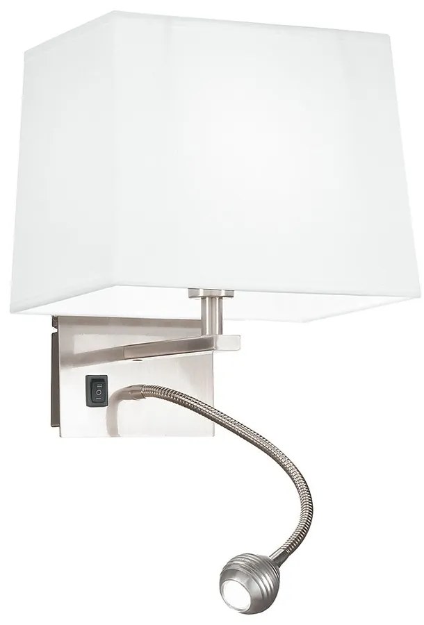 Φωτιστικό Τοίχου - Απλίκα I-090111-5E Led 160lm 4500K 24x22x30cm White Luce Ambiente Design