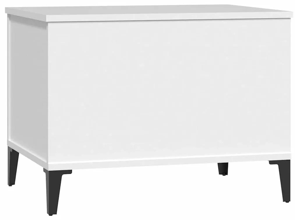 vidaXL Τραπεζάκι Σαλονιού Λευκό 60x44,5x45 εκ. από Επεξεργασμένο Ξύλο