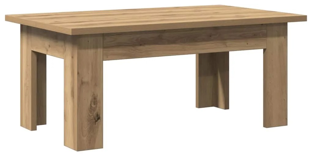 vidaXL Τραπεζάκι Σαλονιού Αρτισιανή Δρυς 100x60x42 εκ. Επεξ. Ξύλο