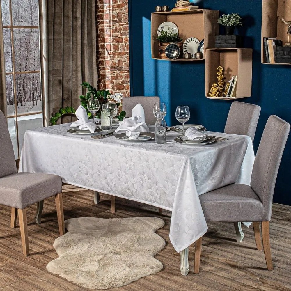 Τραπεζομάντηλο Elysse Grey Teoran 140X180 Cotton-Polyester