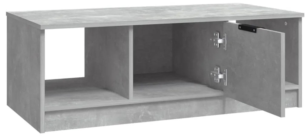 vidaXL Τραπεζάκι Σαλονιού Γκρι Σκυρ. 102x50x36 εκ. Επεξεργ. Ξύλο