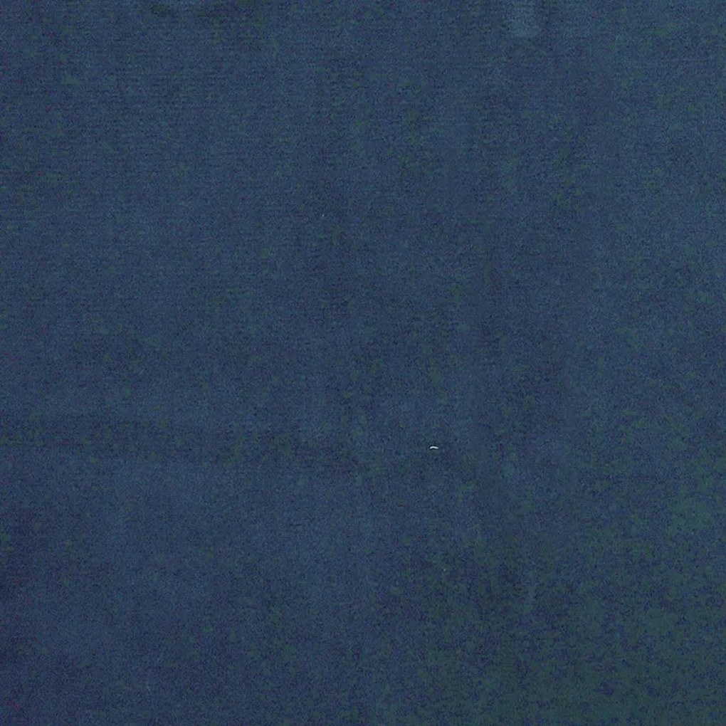 vidaXL Στρογγυλό Σκαμπό Hocker Μπλε Βελούδινο