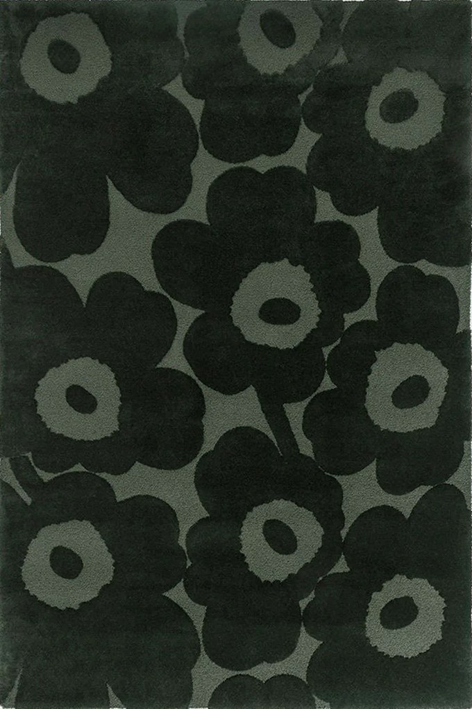 Χαλί Unikko 132207 Dark Green Marimekko 200X300cm