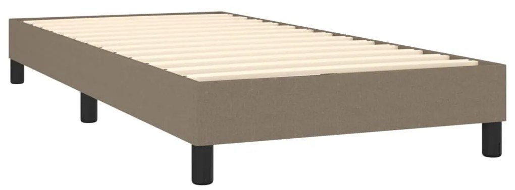 ΚΡΕΒΑΤΙ BOXSPRING ΜΕ ΣΤΡΩΜΑ TAUPE 80X200 ΕΚ. ΥΦΑΣΜΑΤΙΝΟ 3139933