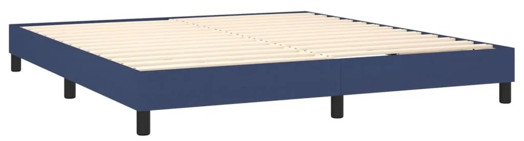 ΚΡΕΒΑΤΙ BOXSPRING ΜΕ ΣΤΡΩΜΑ ΜΠΛΕ 160X200 ΕΚ. ΥΦΑΣΜΑΤΙΝΟ 3139991