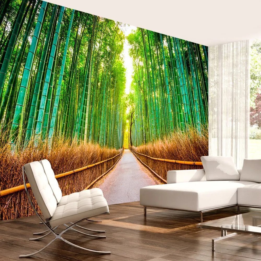 Αυτοκόλλητη φωτοταπετσαρία - Bamboo Forest - 245x175