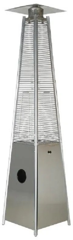 Θερμάστρα Υγραερίου Πύργος 13KW Inox Eurolamp 147-29605