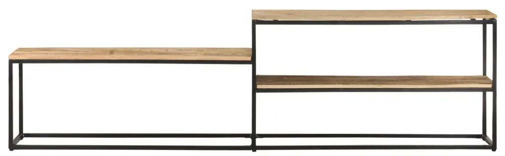 vidaXL Έπιπλο Τηλεόρασης 180 x 30 x 50 εκ. από Ακατέργαστο Ξύλο Μάνγκο