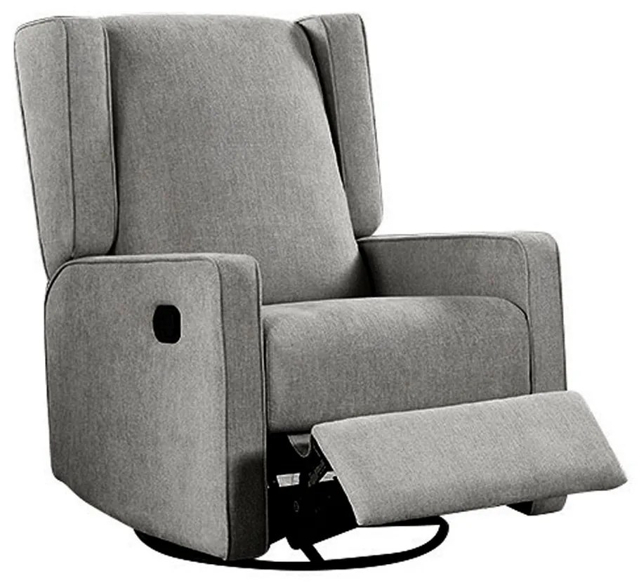 CLASSICO ΠΟΛΥΘΡΟΝΑ RECLINER ΓΚΡΙ ΣΚΟΥΡΟ 75x95xH102cm - 20-0057