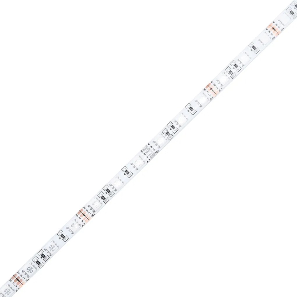 Τραπεζάκι Σαλονιού Άπειρο Φως LED Καφέ Δρυς 70x50x41 εκ. - Καφέ