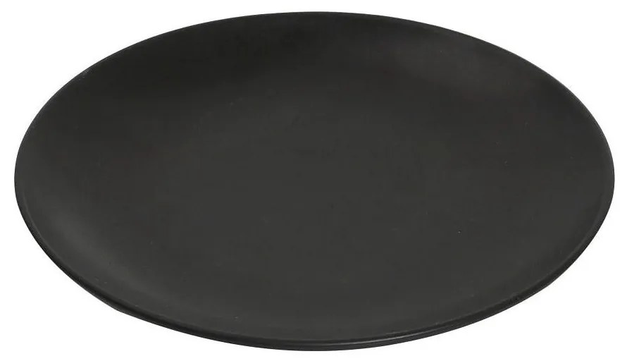 Πιάτο Φαγητού Ρηχό (Φ26) Espiel Terra Matte Black TLM101K6