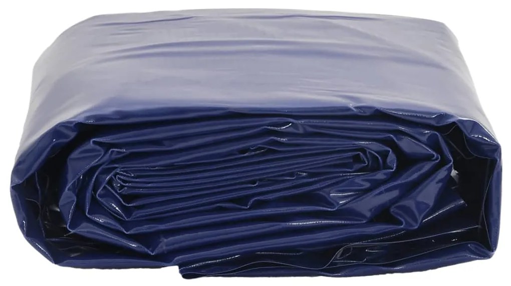 vidaXL Μουσαμάς Μπλε 3,5 x 5 μ. 650 γρ./μ²