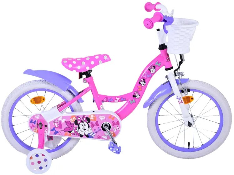 Minnie Cutest Ever! 16 Inch 29 cm Girls Coaster Brake PinkDisney