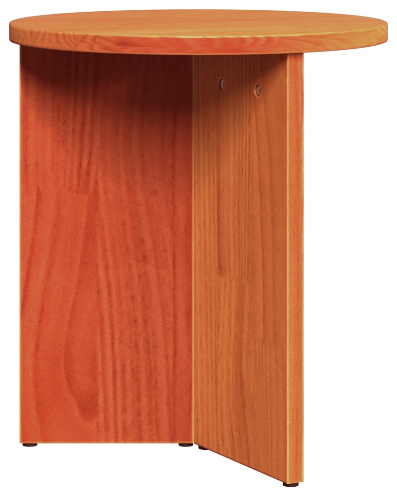 vidaXL Σετ Τραπεζιού Για Καφέ 2 pcs Καφέ κεριού 49 x 49 x 28 εκ