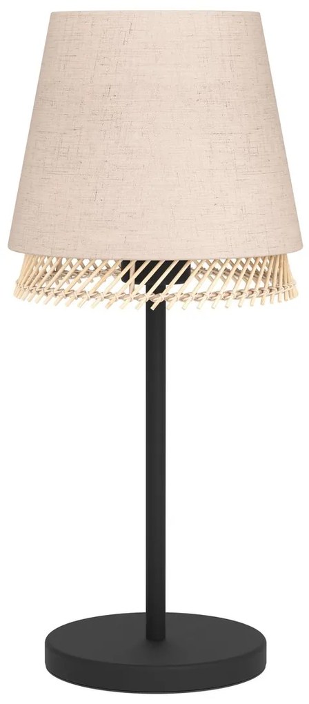 Φωτιστικό Επιτραπέζιο Eglo 43977 TABLEY Μαύρο Ματ (Black Mat)