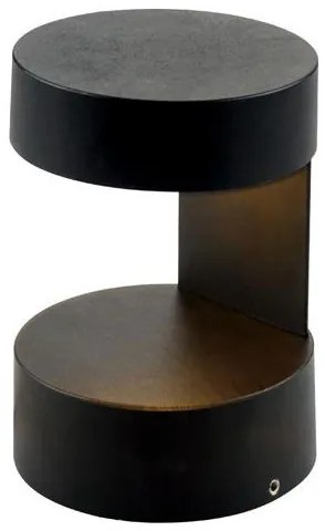 Απλίκα LED Εξωτερικού Χώρου Eurolamp 145-20248 Matt Black