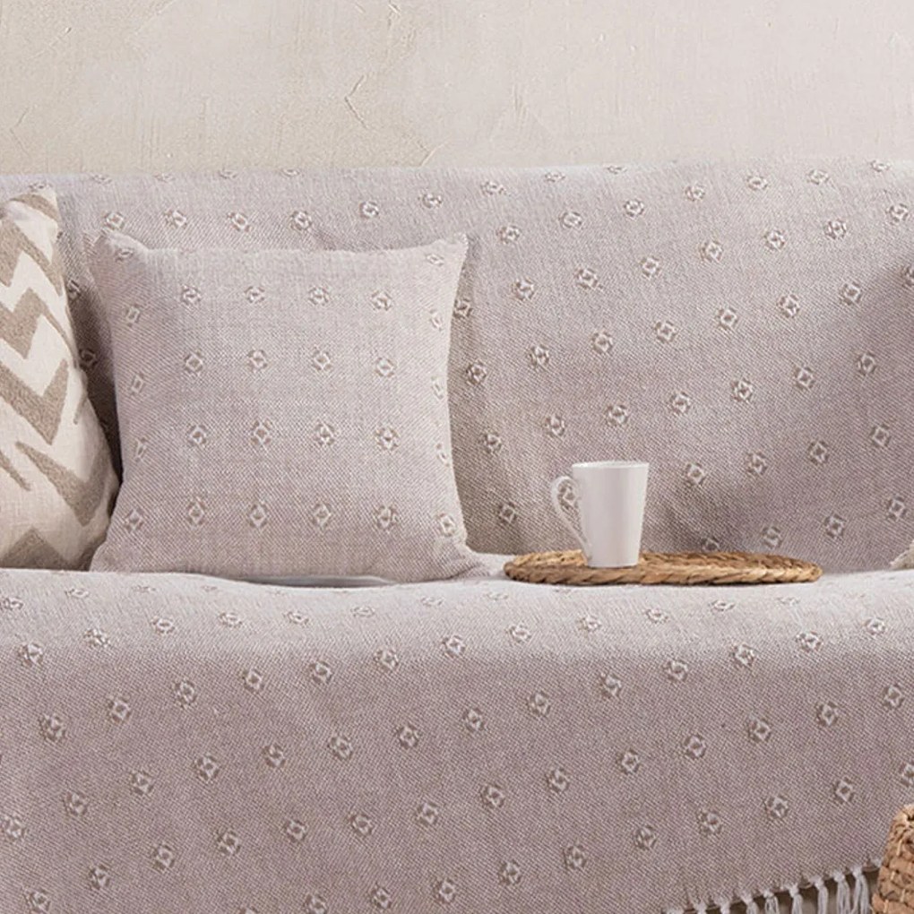 Διακοσμητικό Μαξιλάρι (42x42) Nef-Nef Homeware Devine Natural