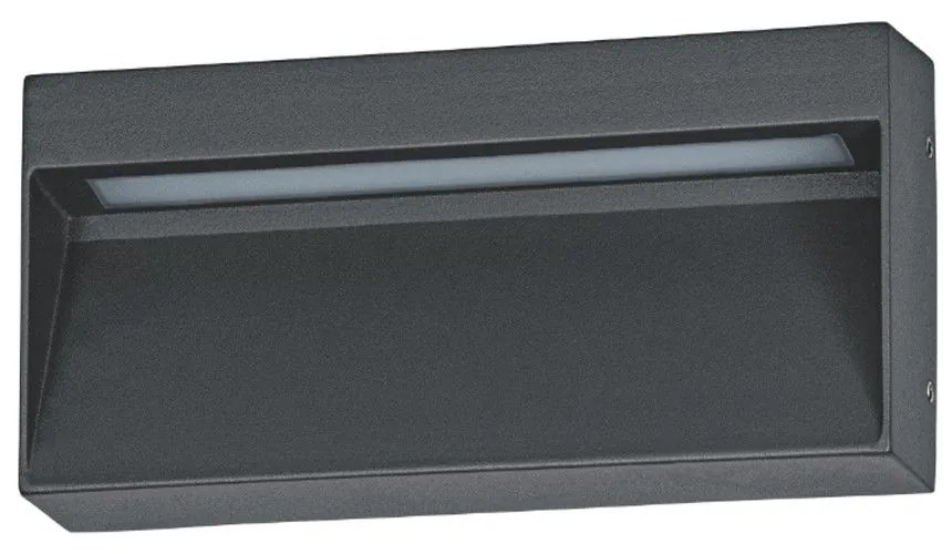 Φωτιστικό Τοίχου - Απλίκα Maruggio 900891 20x3,5x9cm Led IP65 Black Eglo