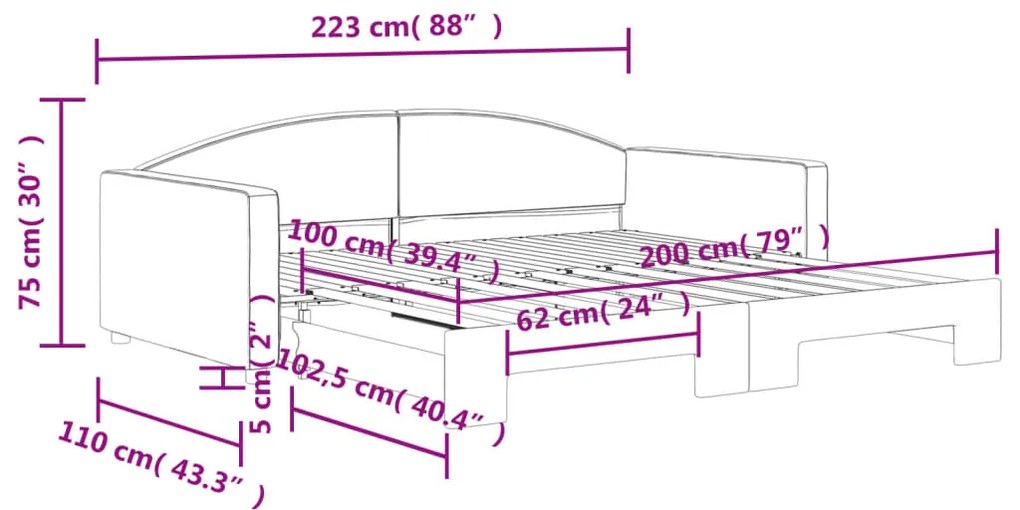 ΚΑΝΑΠΕΣ ΚΡΕΒΑΤΙ ΣΥΡΟΜΕΝΟΣ ΚΡΕΜ 100 X 200 ΕΚ. ΥΦΑΣΜΑΤΙΝΟΣ 3197197