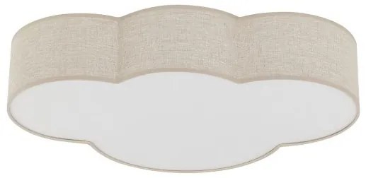 Απλίκα Φωτιστικό Τοίχου 4xE27 15W IP20 Cloud TK Lighting-4336-Μπεζ 4336