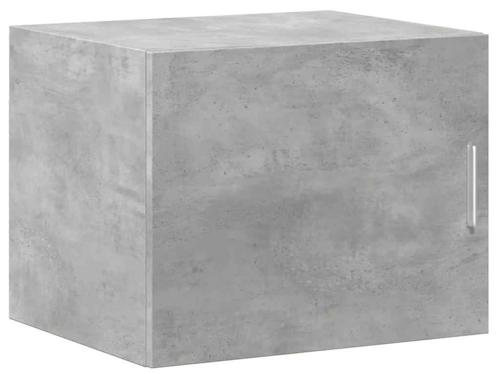 vidaXL Ντουλάπι Τοίχου Γκρι Σκυρ. 50x42,5x40 εκ. Επεξεργασμένο Ξύλο