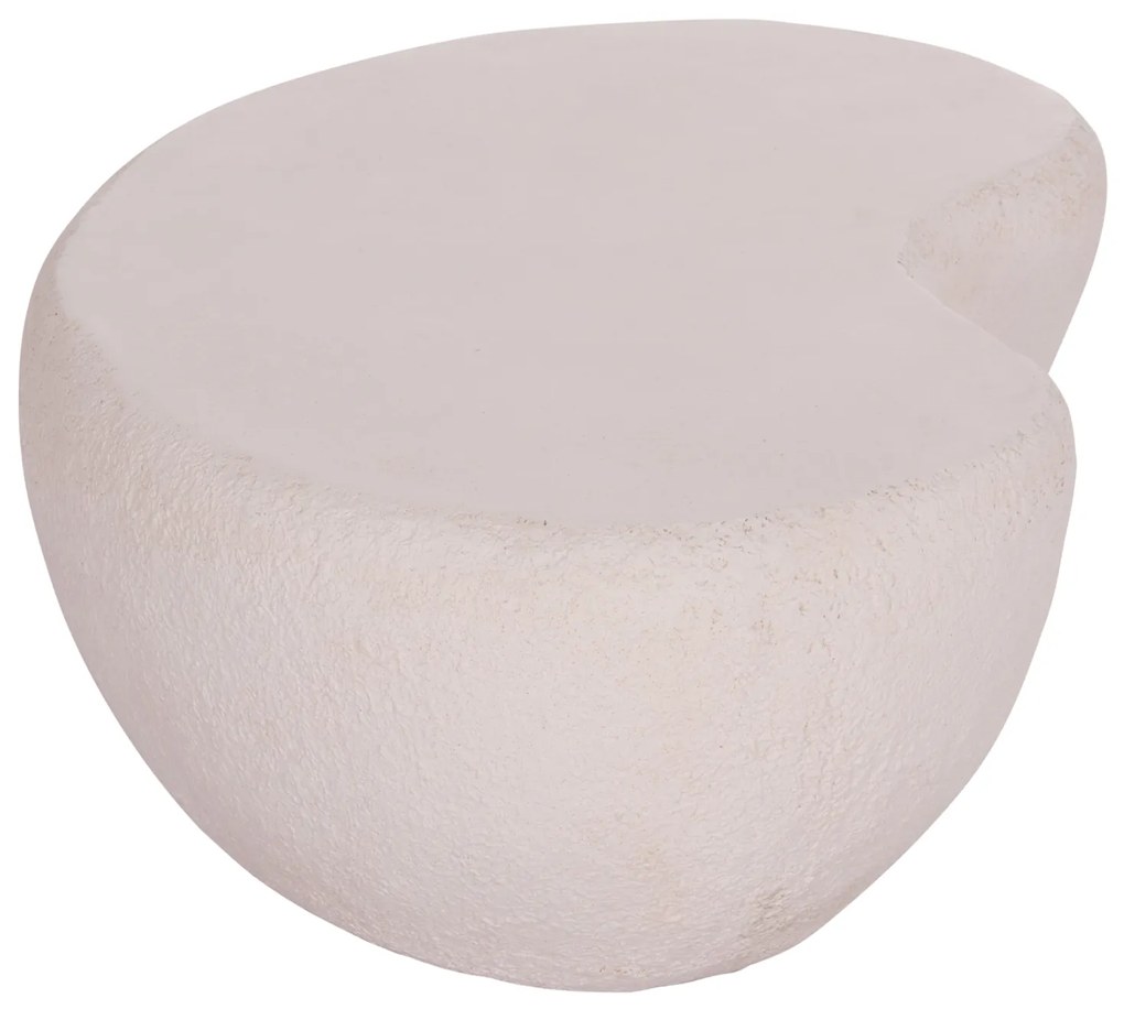 ΤΡΑΠΕΖΙ ΣΑΛΟΝΙΟΥ GERSON HM18151.02S FIBER CEMENT ΣΕ ΛΕΥΚΟ--104x72x40Υεκ.