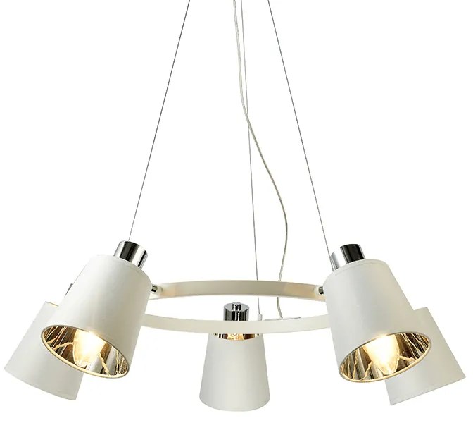Φωτιστικό Οροφής Πολύφωτο Aca Norma EG215P73WH White