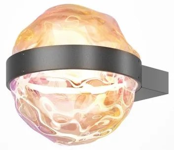 Απλίκα Φωτιστικό Τοίχου LED 6W Μαύρο Dimmable Εφέ Misterio MOD379WL-L6B2.7K Maytoni-MOD379WL-L6B2.7K-Μαύρο MOD379WL-L6B2.7K
