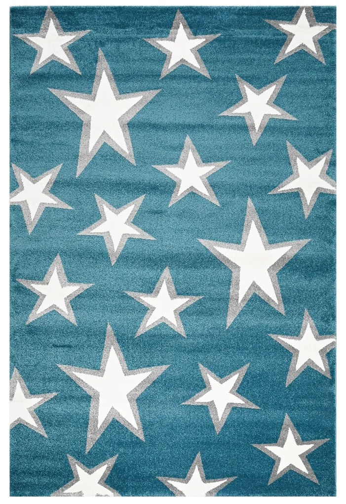 Παιδικό Χαλί (200x290) Polcarpet Star 1589 Turquoise