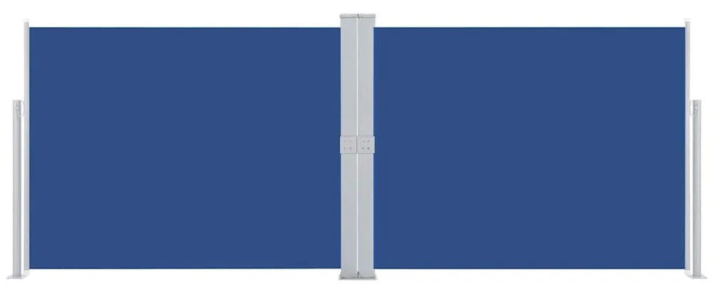 vidaXL Σκίαστρο Πλαϊνό Συρόμενο Μπλε 140 x 1000 εκ.