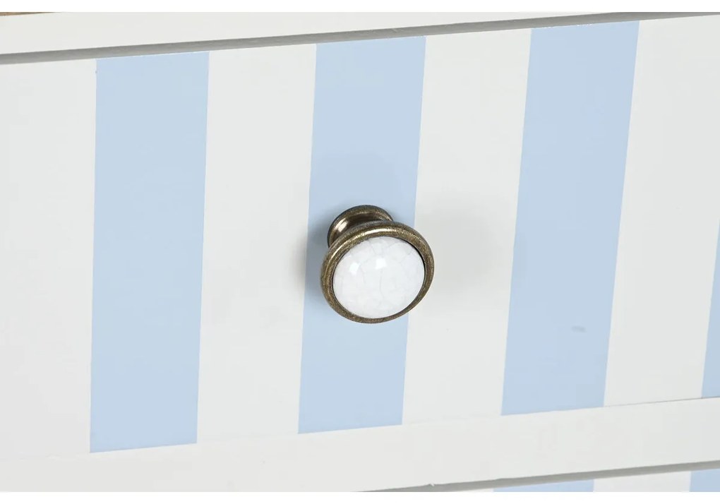Τηλεόραση DKD Home Decor Λευκό Sky μπλε (120 x 48 x 60 cm)