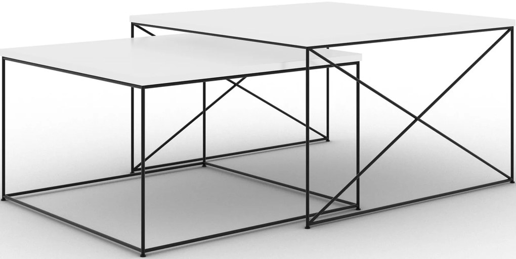 Σετ τραπεζάκια σαλονιού Cilo-Mauro-Leuko