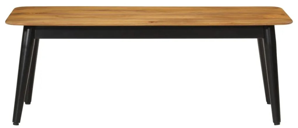 vidaXL Τραπεζάκι Σαλονιού 110 x 50 x 40 εκ. Μασίφ Ξύλο Μάνγκο &amp; Σίδερο