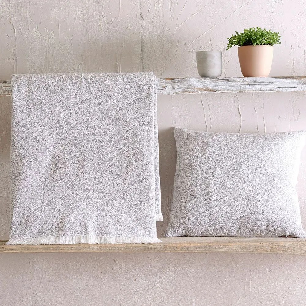 Ριχτάρι Tusca Ecru Ρυθμός Διθέσιο 180x240cm Cotton-Polyester