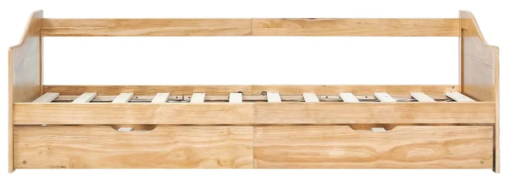 vidaXL Πλαίσιο για Καναπέ - Κρεβάτι 90 x 200 εκ. από Ξύλο Πεύκου