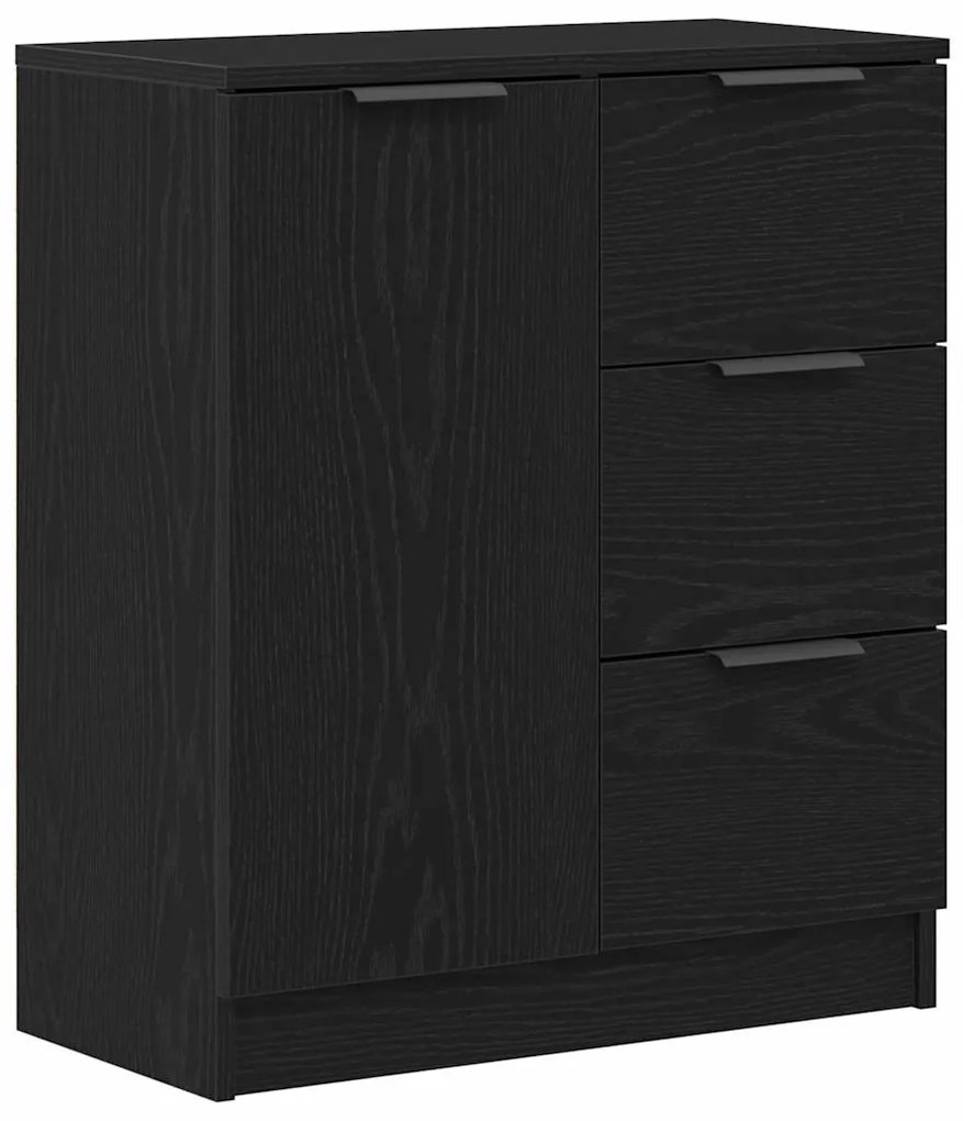 vidaXL Μπουφές Μαύρη Οξυά 180 x 30 x 70 εκ Επεξεργασμένο ξύλο