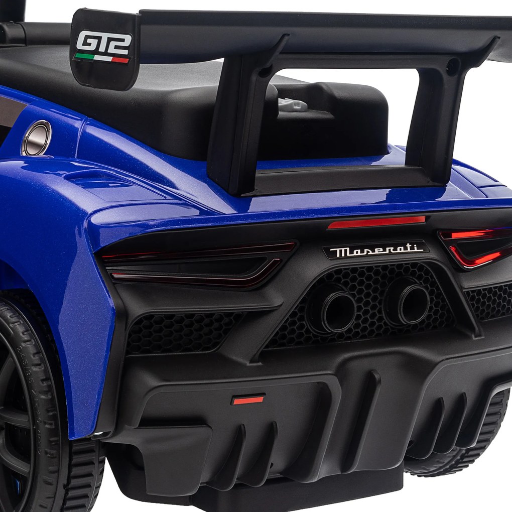 AIYAPLAY Αυτοκίνητο-Πατίνι, Άδεια Οχήματος, διαδραστικά κουμπιά κόρνας και μουσικής, πλαστικό και ατσάλι, μπλε, 65 x 29 x 37 εκ.