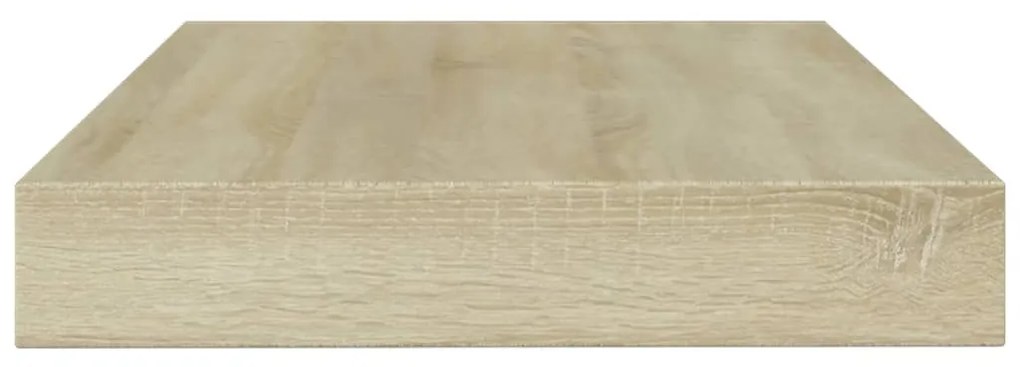 vidaXL Ράφια Βιβλιοθήκης 4 τεμ. Sonoma Δρυς 100x10x1,5 εκ. Μοριοσανίδα