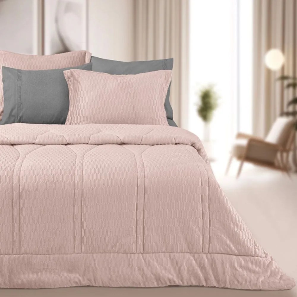 Κουβερτοπάπλωμα Gali Pudra Guy Laroche Υπέρδιπλo 220x240cm Πολυέστερ