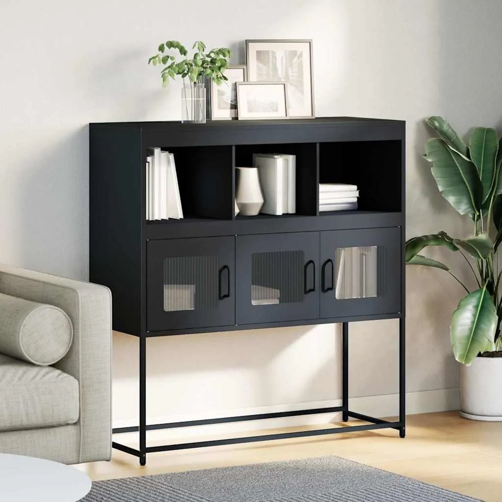vidaXL Ντουλάπι Ανθρακί 100,5x39x107 εκ. από Χάλυβα Ψυχρής Έλασης