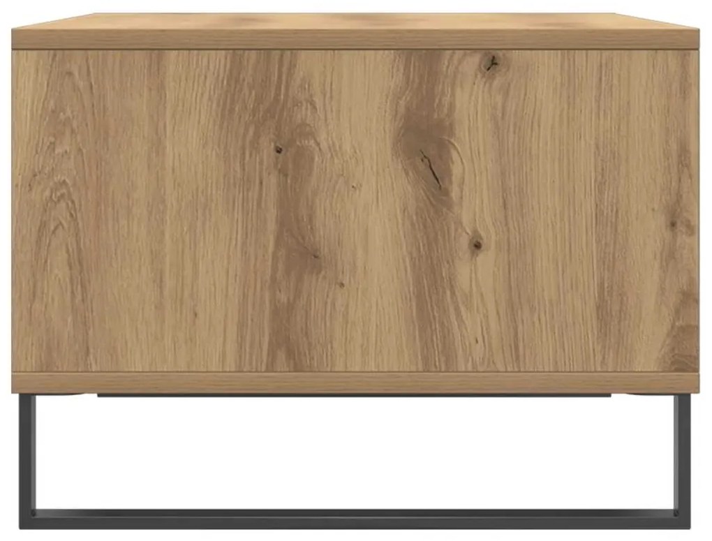 vidaXL Τραπεζάκι Σαλονιού Αρτισιανή Δρυς 90x50x36,5εκ Επεξεργασμ. Ξύλο