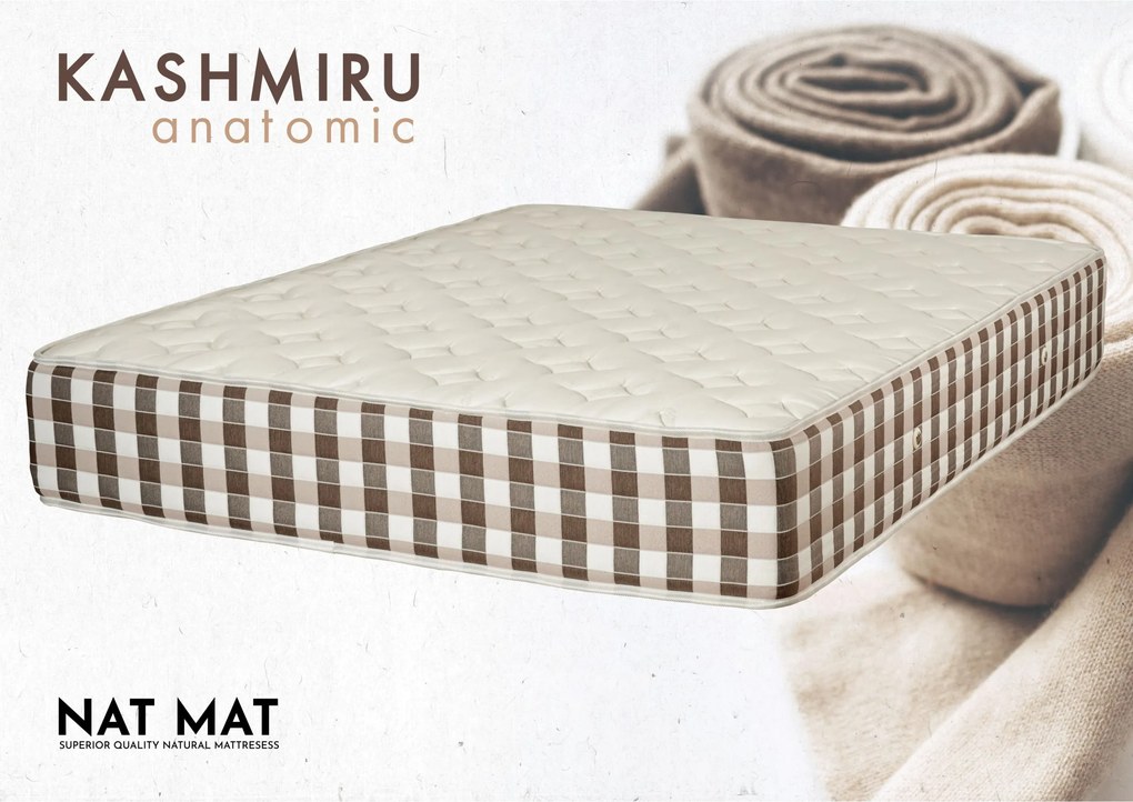 KS Strom Στρωμα Natural Cashmiru Anatomic 120Χ200Χ30εκ.