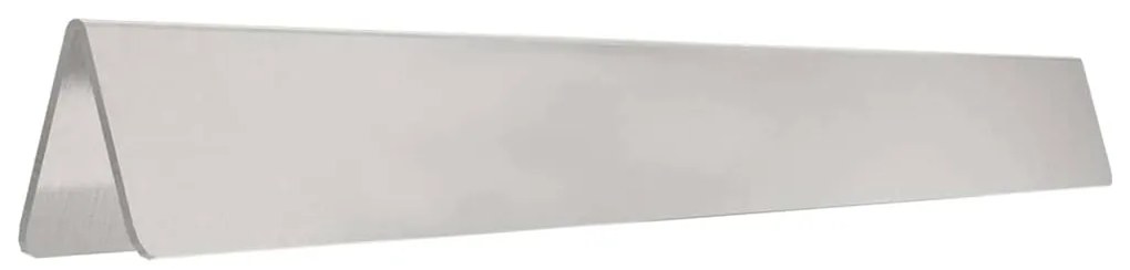 vidaXL Περίγραμμα γκαζόν Ασημί 450 x 0.05 x 15 εκ Ανοξείδωτο ατσάλι