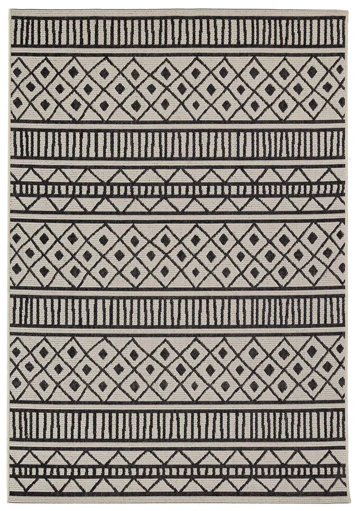 Χαλί Καλοκαιρινό (200x285) Royal Carpet Flox 3603W Black
