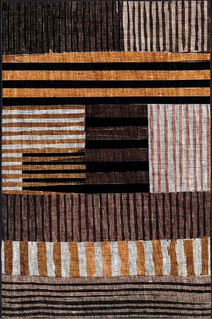 Χαλί WOOSONIL096 White-Orange-Brown Conceptum Hypnose 160X230cm