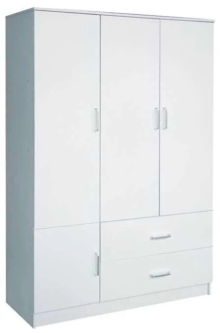 Ντουλάπα CLOSET 120x50x180cm Άσπρη